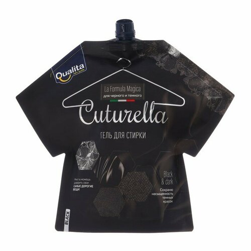 CUTURELLA Концентрированный гель CUTURELLA для стирки чёрных и тёмных вещей 1 л 843₽