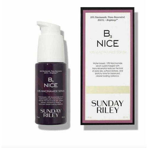 Sunday Riley сыворотка для лица с ниацинамидом B3 Nice 10% Niacinamide Serum 30 мл