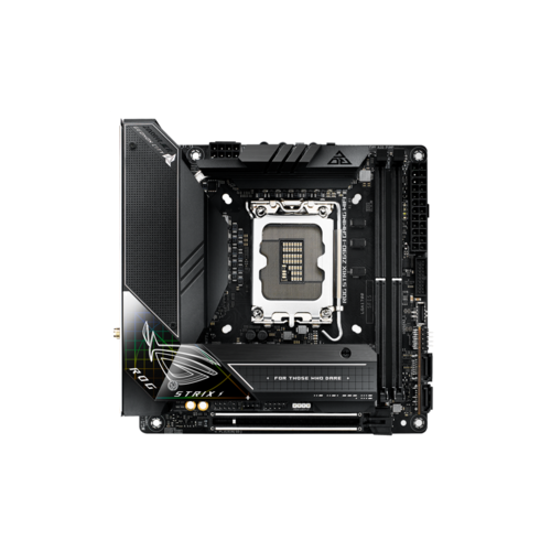 Материнская плата ASUS ROG STRIX Z690-I GAMING WIFI LGA1700 Z690 2DDR5 DPHDMI SATA3 RAID Audio 25Gb LAN USB 329 USB 204 mITX 4466400₽