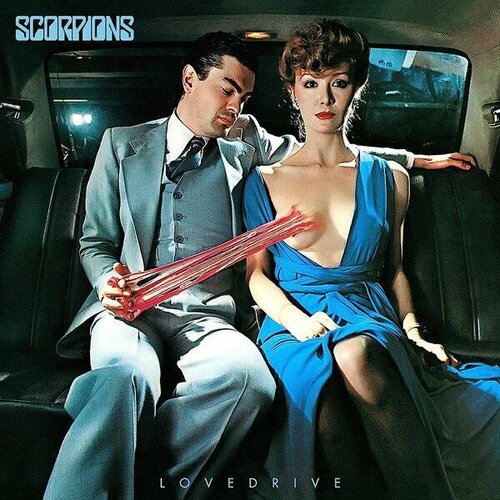 Scorpions – Lovedrive (Red Transparent Vinyl) black midi – hellfire transparent red vinyl