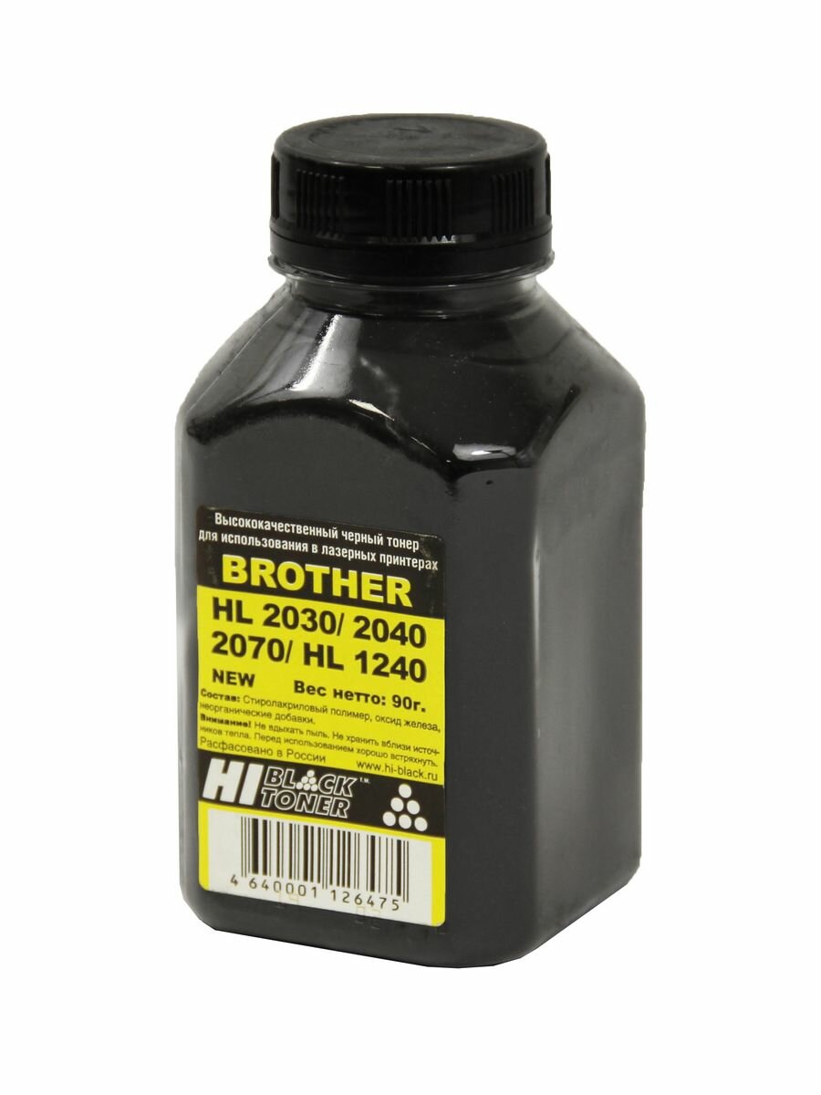 Тонер для Brother HL-2030/2040/2070/1240, черный