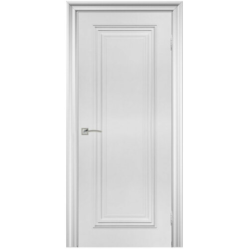 Дверь Межкомнатная, модель Венеция-1 ДГ, эмаль белая 2000*900 (полотно) межкомнатная дверь vfd флэт дг эмаль cotton 2000 900 комплект полотно коробка наличник