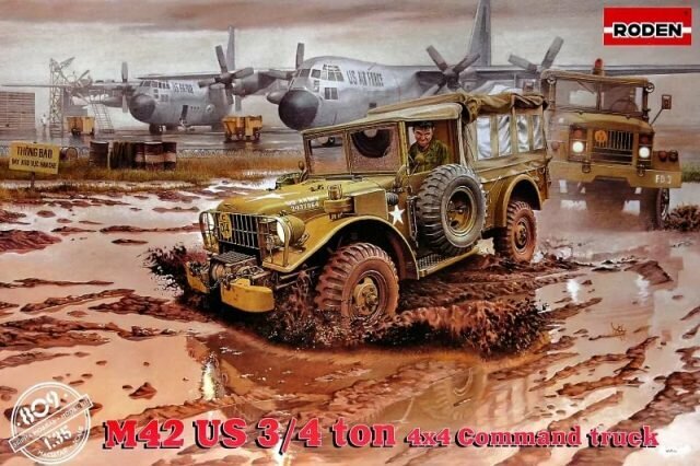 809 Roden Американский грузовой автомобиль M42 4х4 Масштаб 1/35