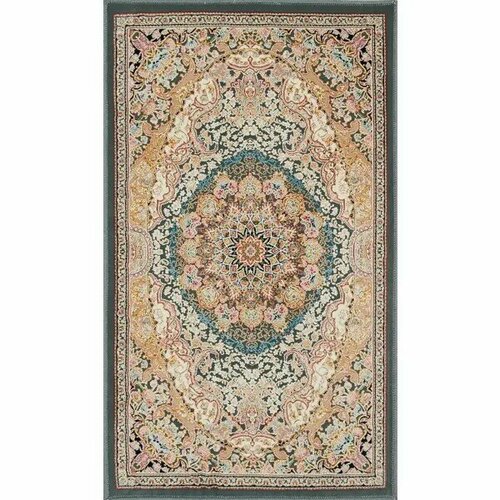 Коврик персидский высокоплотный с рельефным ворсом 