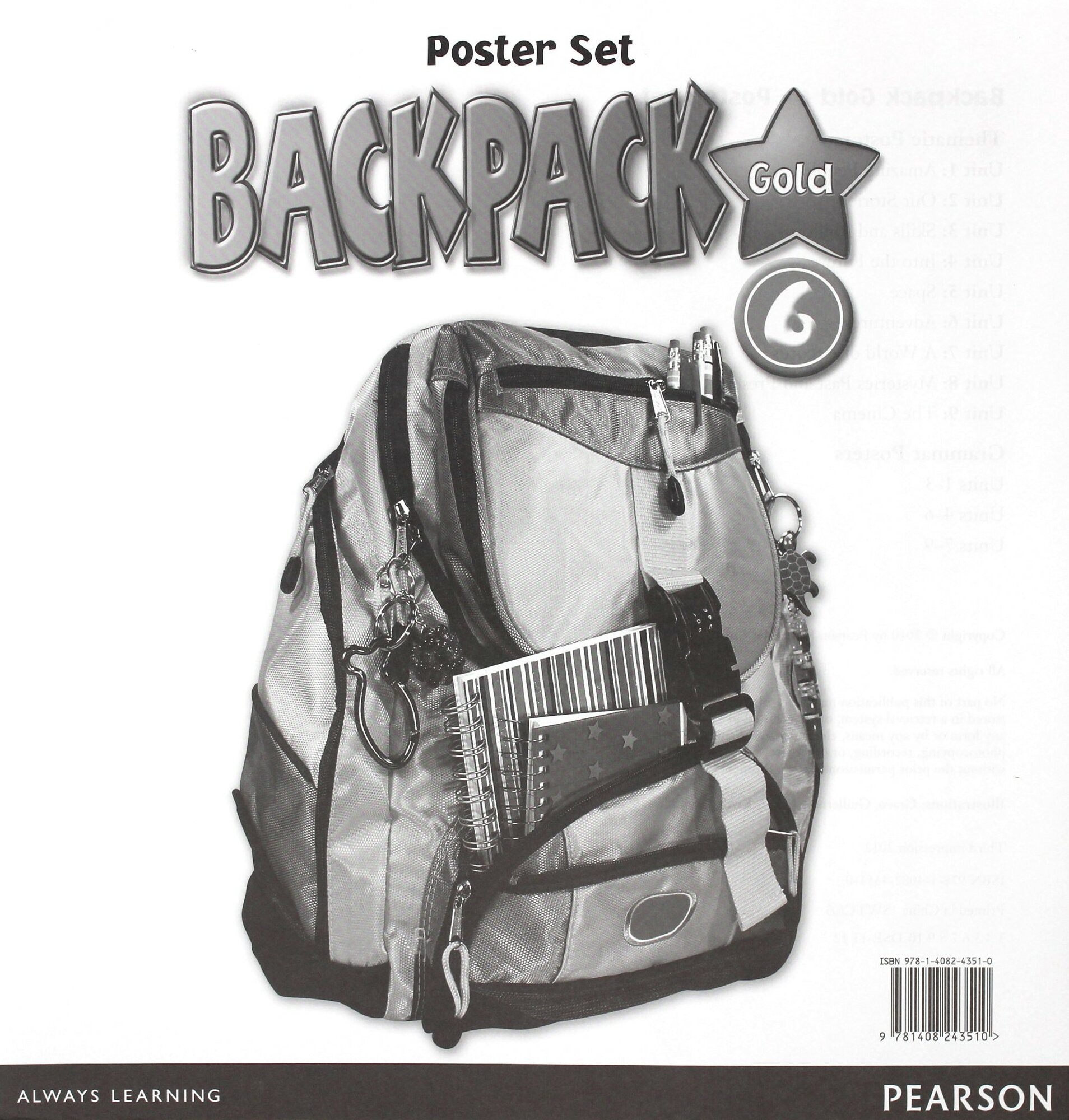 Книга Backpack Gold Level 6 Posters - фото №1