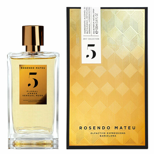Парфюмерная вода Rosendo Mateu 5 Floral Amber Sensual Musk 5 мл 2888₽