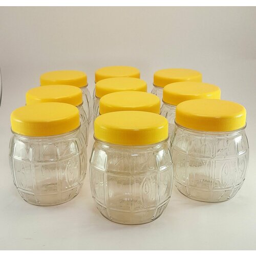 Набор пластиковых банок 200мл 