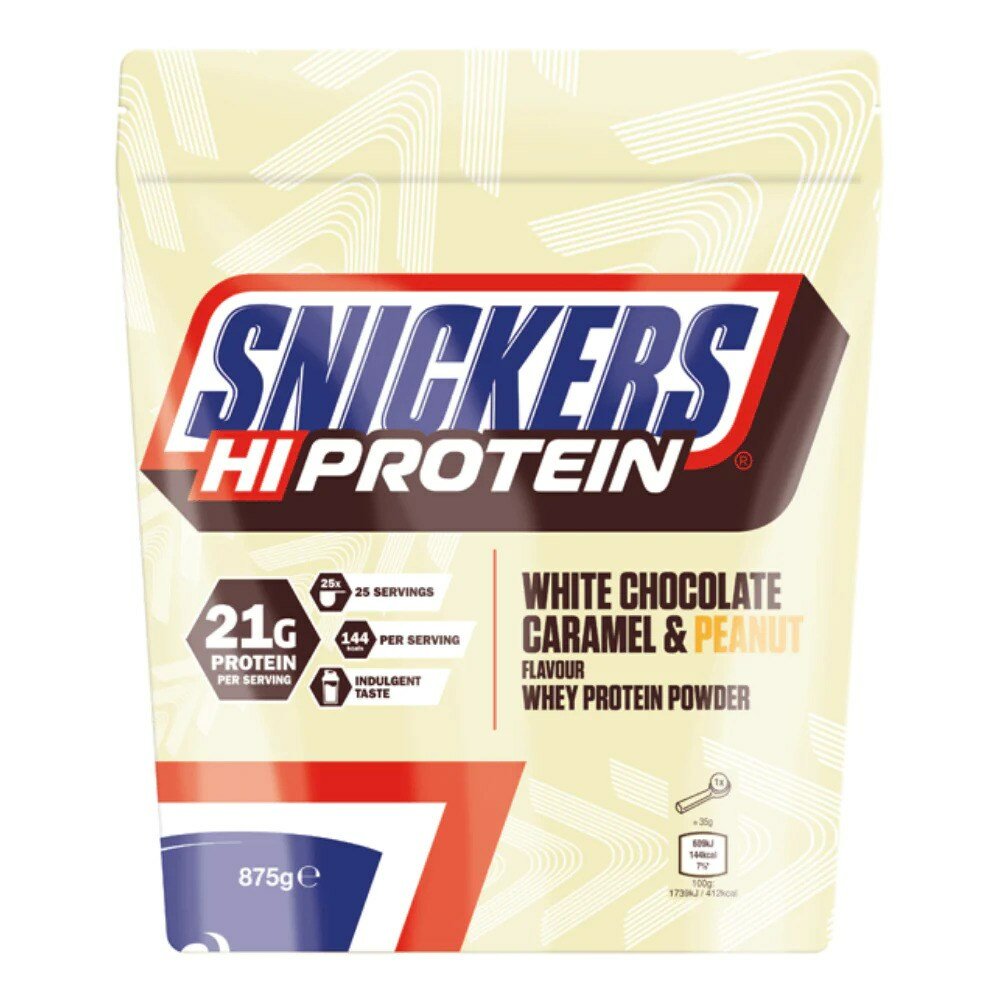 Snickers Hi Protein Powder White Chocolate Caramel & Peanut (875г)