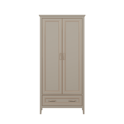 Шкаф Classic глиняный серый SZF2D1S 43956₽