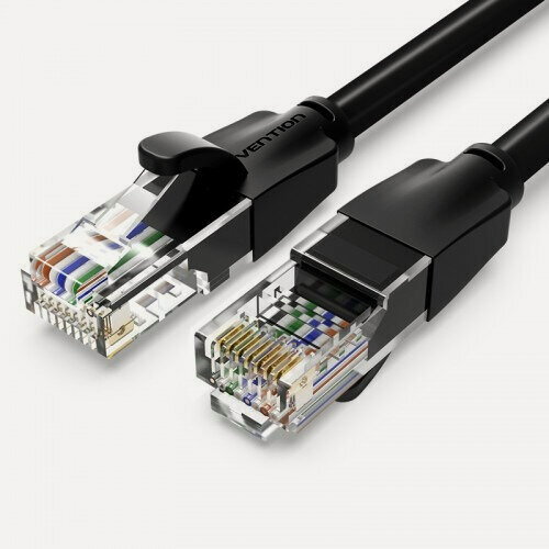 Изображение товара Патч-корд Vention прямой UTP cat.6, RJ45 черный 8м.
