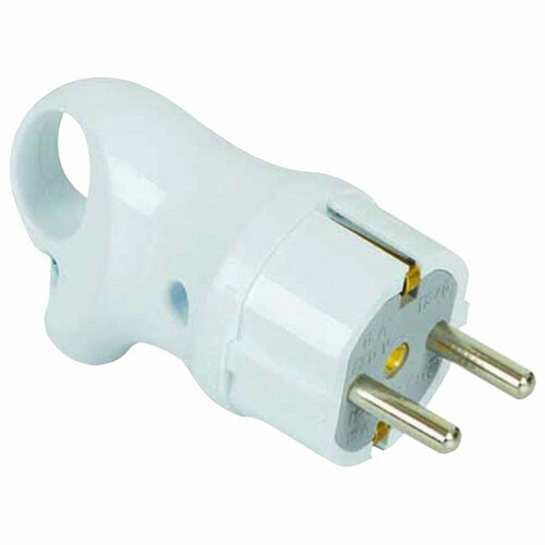 Вилка штепсельная far с кольцом 16а 250в с заземлением 599₽