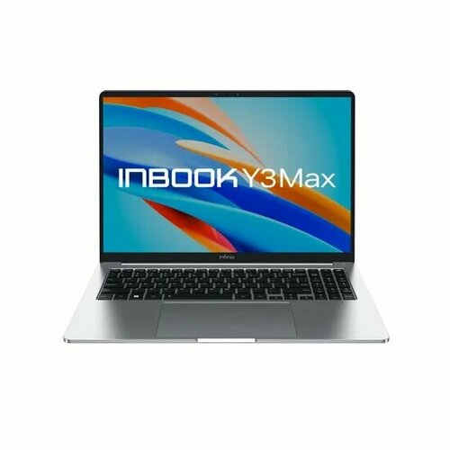 Ноутбук Infinix Inbook Y3 MAX YL613 IPS WUXGA (1920х1200) 71008301535 Серебристый 16 Intel Core i5-1235U, 16ГБ DDR4, 512ГБ SSD, Iris Xe Graphics, Windows 11 Home