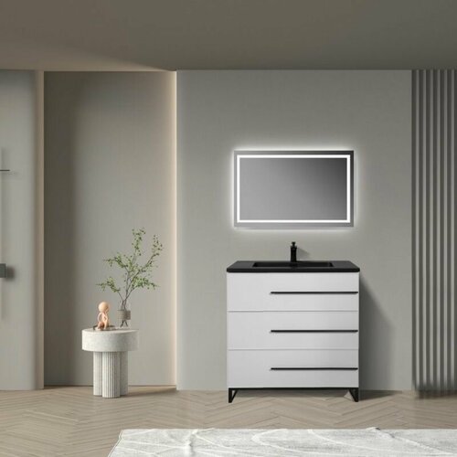 Тумба с раковиной Bella-T90 напольная PARLY Sp