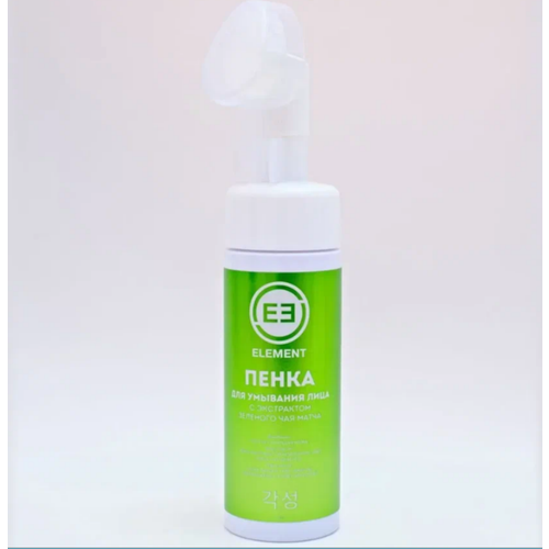 Пенка для умывания с экстрактом зеленого чая матча Element 150 мл