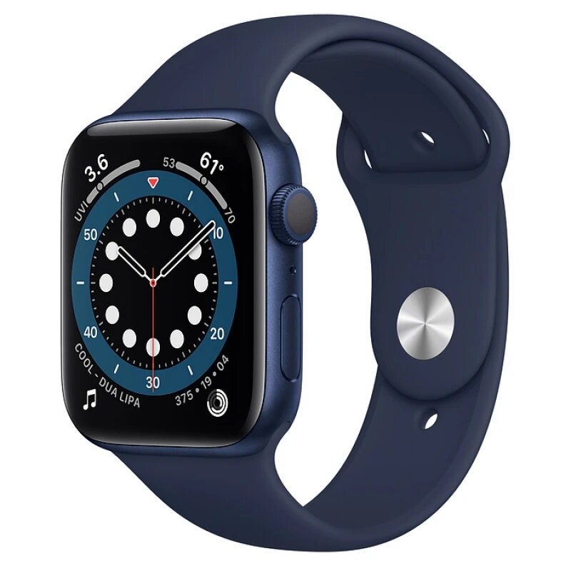 Apple Watch Series 6 44 мм Aluminium Case GPS RU Синие