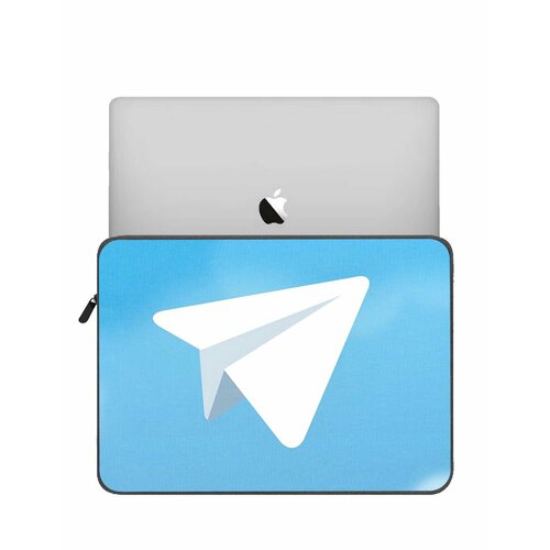 Чехол для ноутбука Telegram - Телеграм