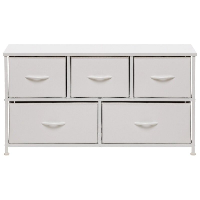 фото Комод Leset Линкс широкий - белый