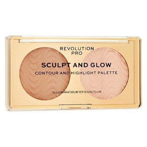 Бронзер и хайлайтер REVOLUTION PRO Sculpt & Glow