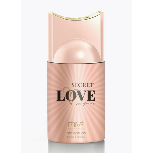 Прайв / Prive Perfumes - Дезодорант-спрей для тела женский Secret Love pour femme 250 мл прайв prive perfumes дезодорант спрей для тела мужской vintage emperor 250 мл