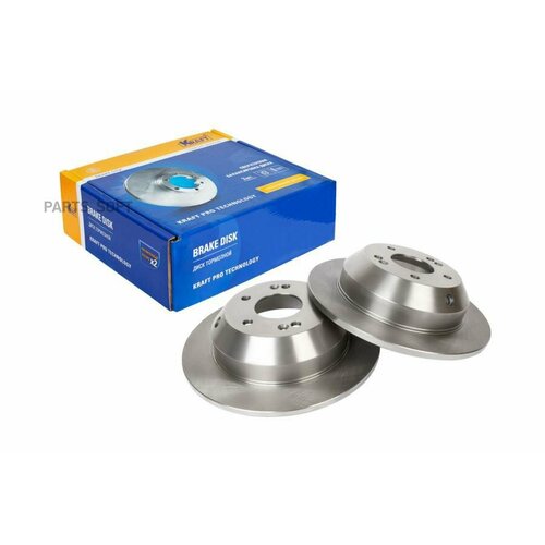 KRAFT KT016093 Диск тормозной задний Hyundai Santa Fe 06-19 20-24 Kia Sorento 09-15 22-24 OBERKRAFT 2шт 25668₽