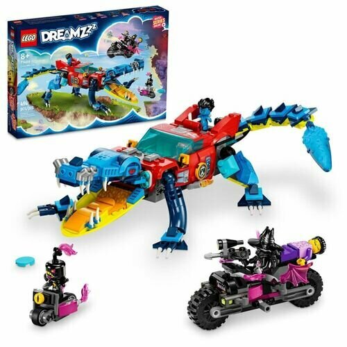 Конструктор LEGO DREAMZzz 71458 Автомобиль-крокодил