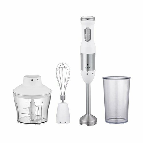 Блендер погружной Lex LX10012-1 1200 Вт 05 л белый 569600₽