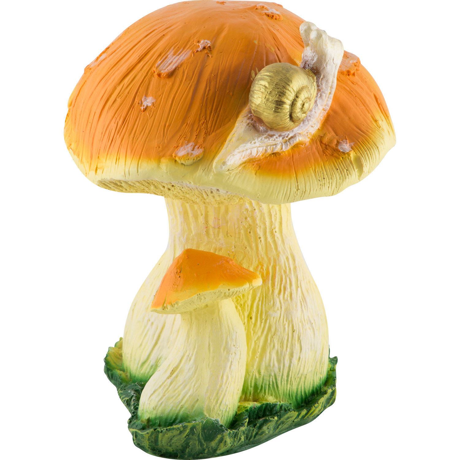 фигурка садовая "гриб с улиткой" h-29см Титомир С.К. ИП - фото №2