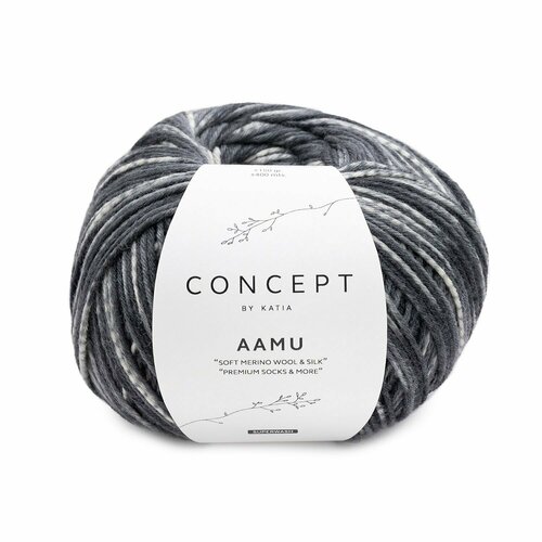 Katia Aamu Socks 6-ply (303 Grey)