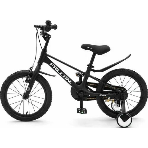 Велосипед Falcon Bike 16 River 2024 Велосипед FALCON BIKE 16 RIVER черный магниевый сплав 16-MG-RIVER-BC 12650₽