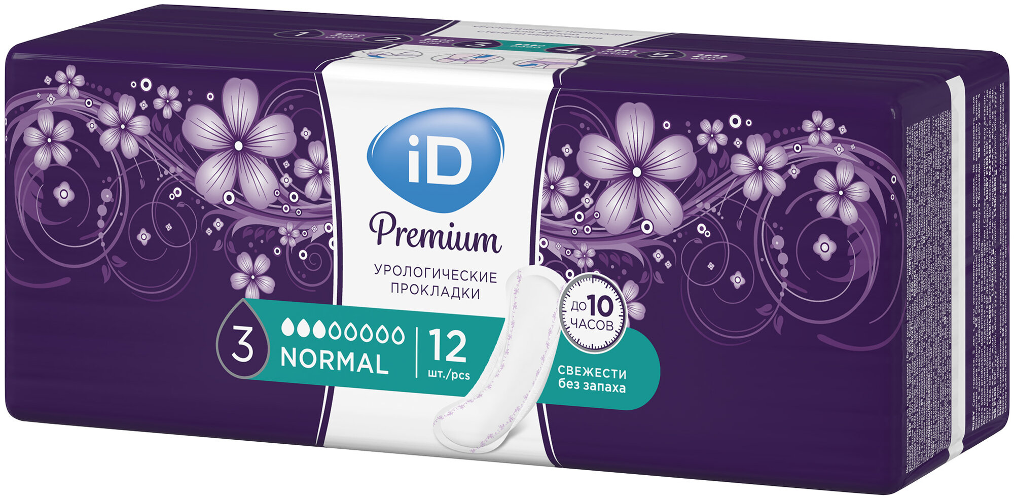 ID Premium Normal / АйДи Лайт Премиум Нормал - урологические прокладки, супертонкие, 12 шт.