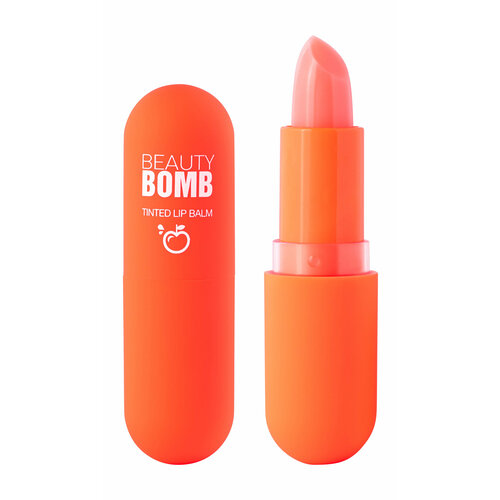 BEAUTY BOMB Бальзам для губ Tinted Lip Balm, 3 г, 02 Тутти-Фрутти