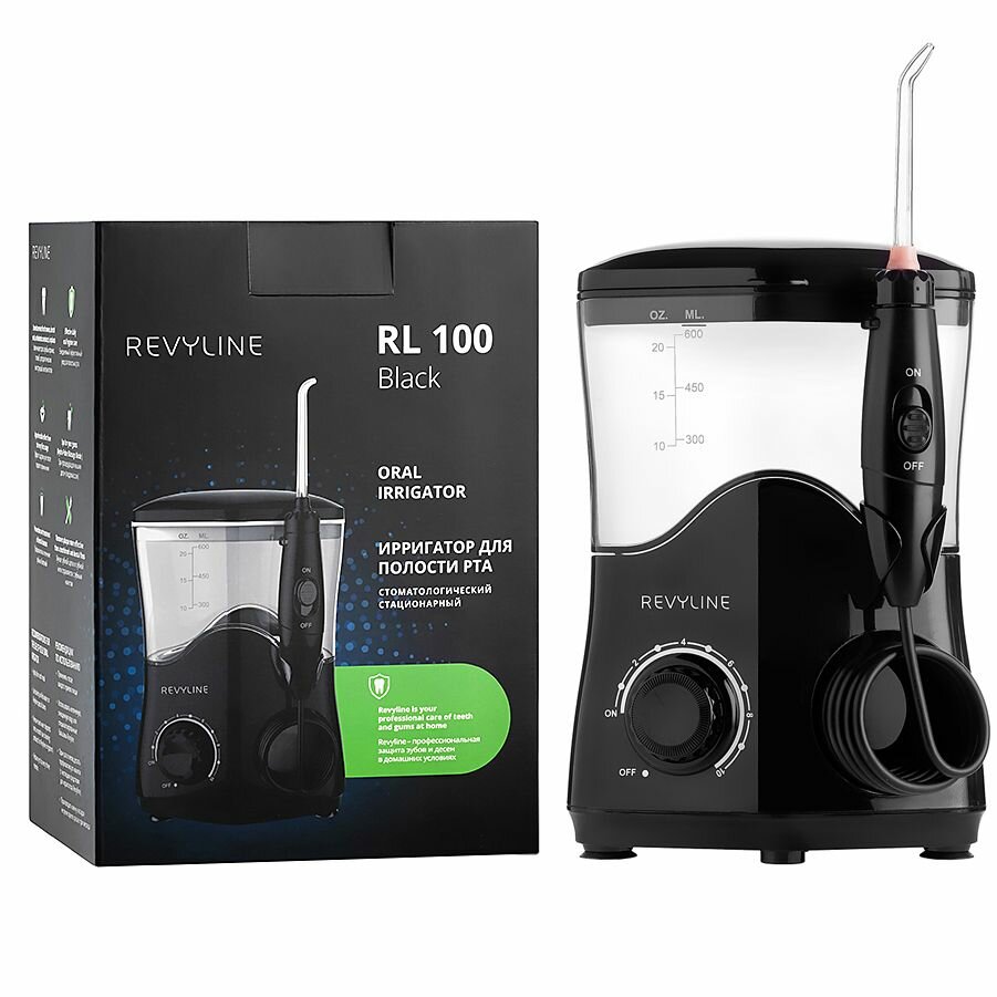 Revyline Стационарный ирригатор RL 100 Ревилайн чёрный