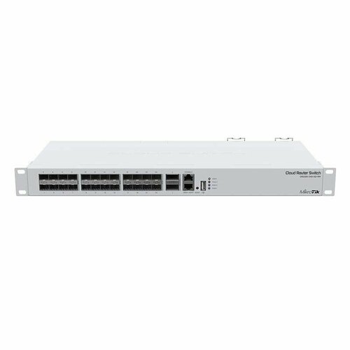 Коммутатор CRS326-24S+2Q+RM коммутатор mikrotik cloud router switch crs326 24s 2q rm