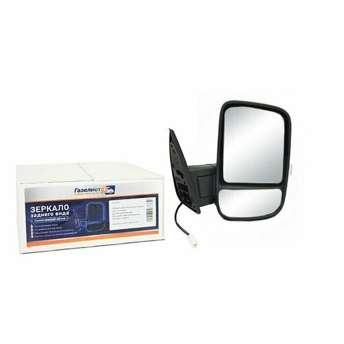 Зеркало для ам Газель Бизнес на 1-й опоре ручн регулбегущий узкий повторитель обогрев прав 4292₽
