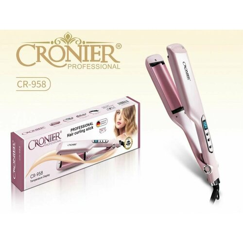 Профессиональный утюжок для выпрямления волос розовый 396000₽