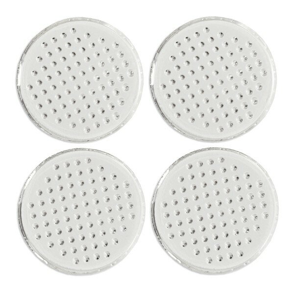 фото Силиконовые прокладки для стеклянных столов (прозрачные, диаметр 30 мм, толщина 5 мм, 4 штуки в наборе) #22727