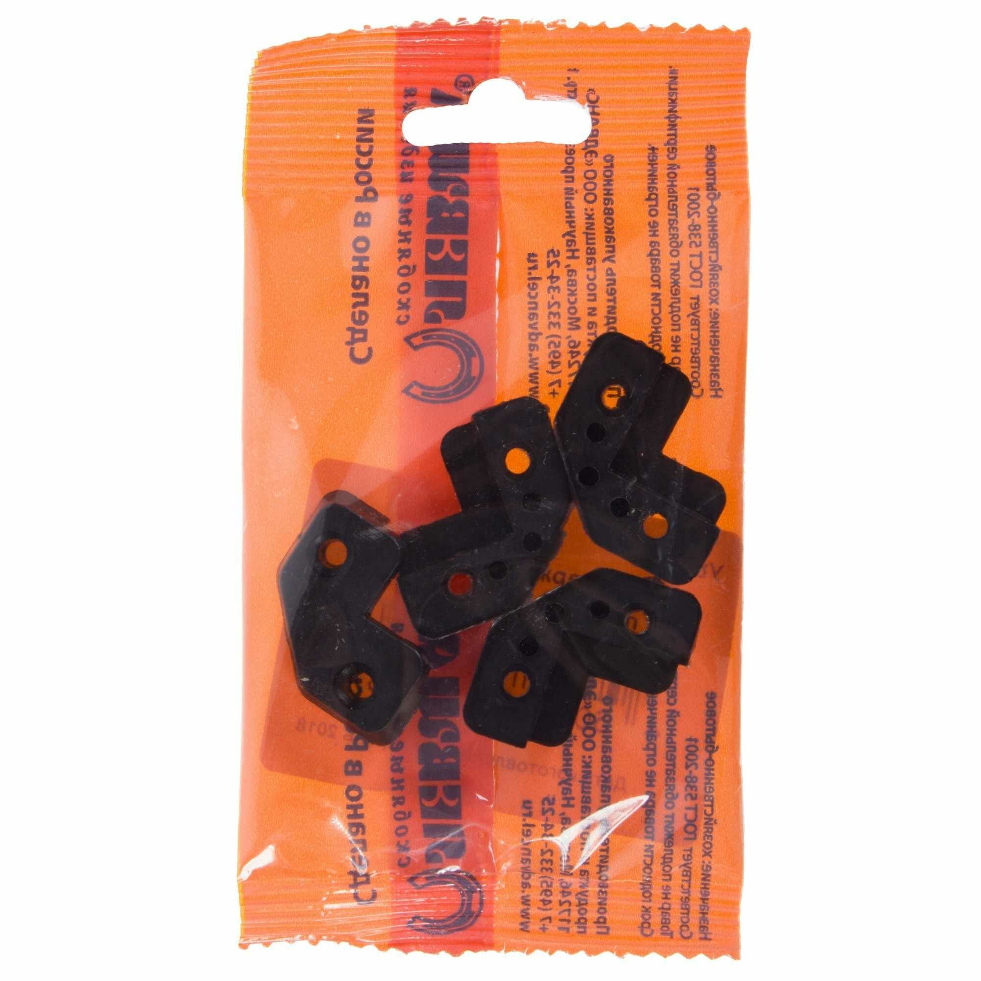 Стеклодержатель угловой, пластик, цвет венге, 4 шт. Левша - фото №2