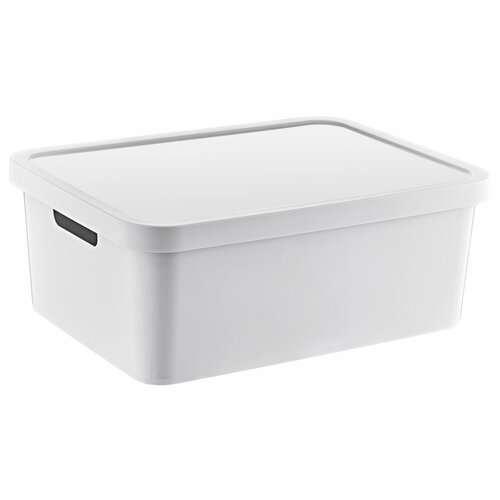 Контейнер с крышкой STAFI, Белый, 12 л