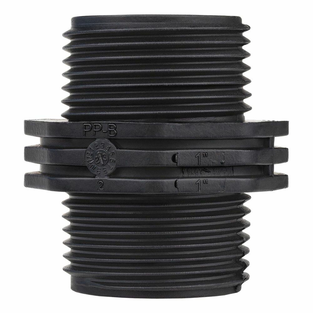 Ниппель пластиковый 1" н/н, 3 штуки, MasterProf, наружная резьба — фото 1