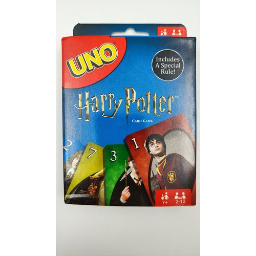 Настольная карточная игра Уно UNO Гарри Поттер mattel games uno гарри поттер карточная игра детская игра настольная игра