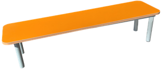 Скамья детская (банкетка) на металлокаркасе, ЛДСП 16мм, 1,1 * 0,3 * 0,25м
