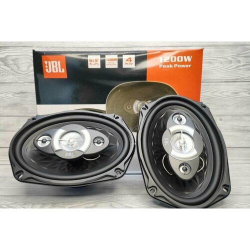 Колонки автомобильные овалы JBL GTO 0939 динамики в авто 16х24 См 6х945 Дюйм 1200 Вт комплект из 2х шт коаксиальная акустика 3 полосная 3500₽
