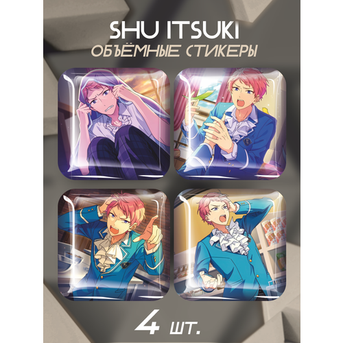 Наклейки на телефон 3D стикеры Shu Itsuki Ensemble Stars