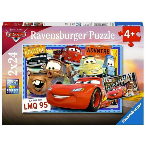 Пазл Ravensburger Дисней. Тачки, 2x24 дет. 07819