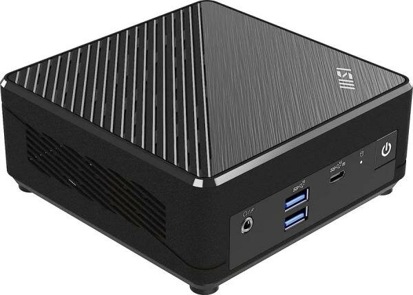 Неттоп MSI Cubi N ADL-018RU slim black (Intel N200/4Gb/128Gb SSD/VGA in/WiFi/BTt/W11Pro) (9S6-B0A911-018)