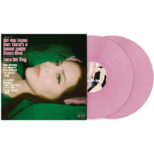 Lana Del Rey - Did You Know That There's A Tunnel Under Ocean Blvd (Pink Limited) Розовая с Альтернативной Обложкой Виниловая Пластинка. Товар уцененный lana del rey did you know that there s a tunnel under ocean blvd white limited белая с альтернативной обложкой виниловая пластинка