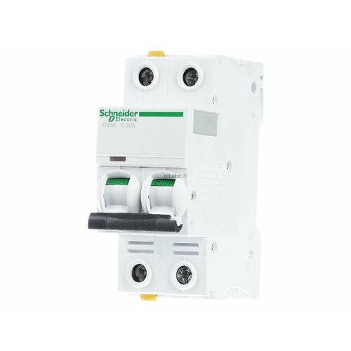 Миниатюрный автоматический выключатель 2-р C20A A9F07220 – Schneider Electric – 3606480438516