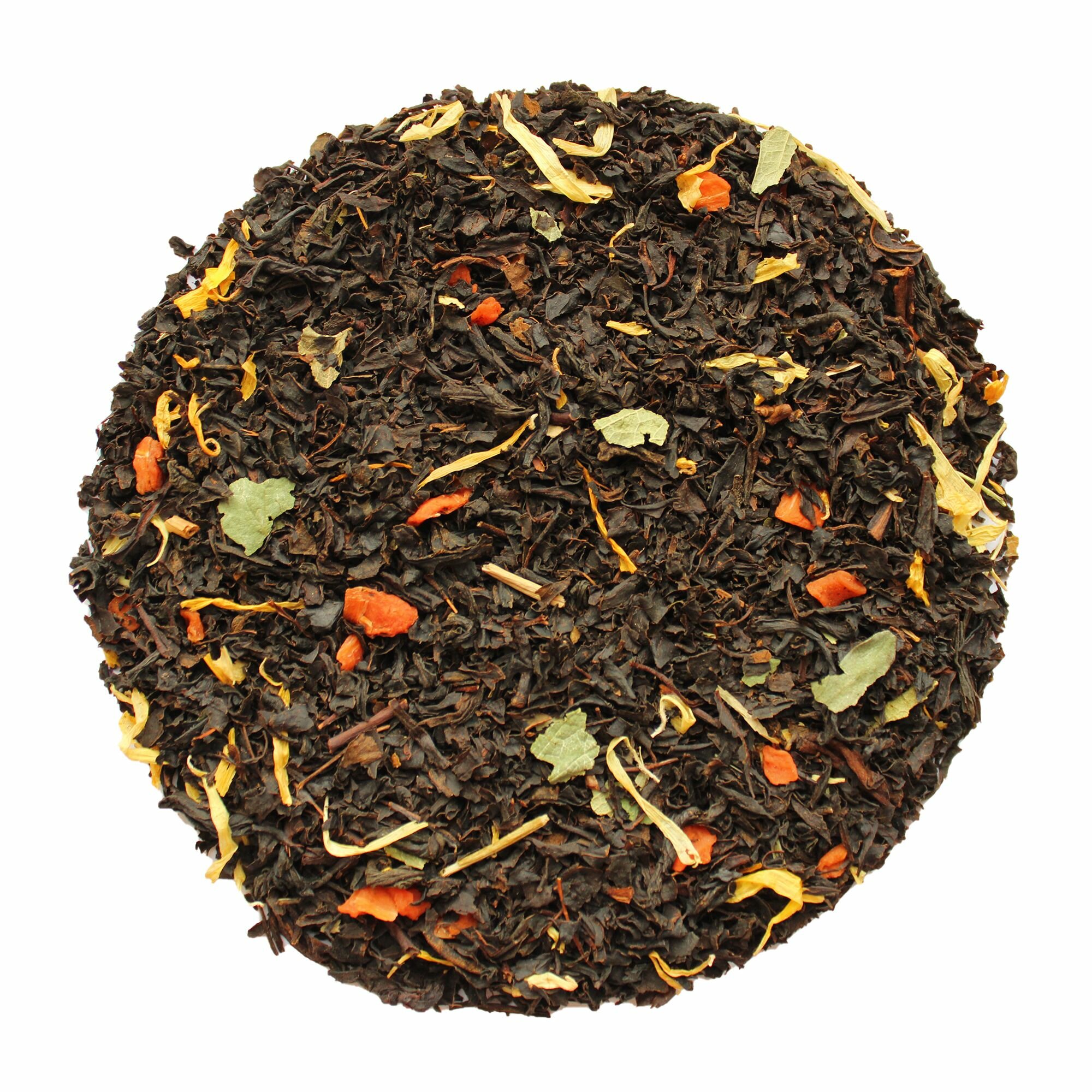 Чай черный листовой 100гр с добавками Анжуйская дыня