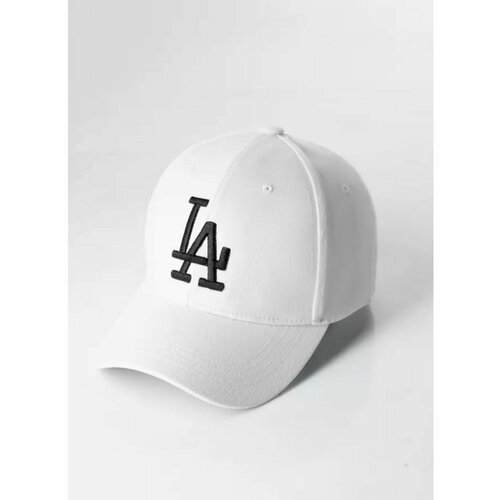 Бейсболка , размер 52-62, белый dsq2 брендовая кепка бейсболка высокое качество хлопок унисекс регулируемая бейсболка бейсболка с надписью черная белая мужская бейсбол