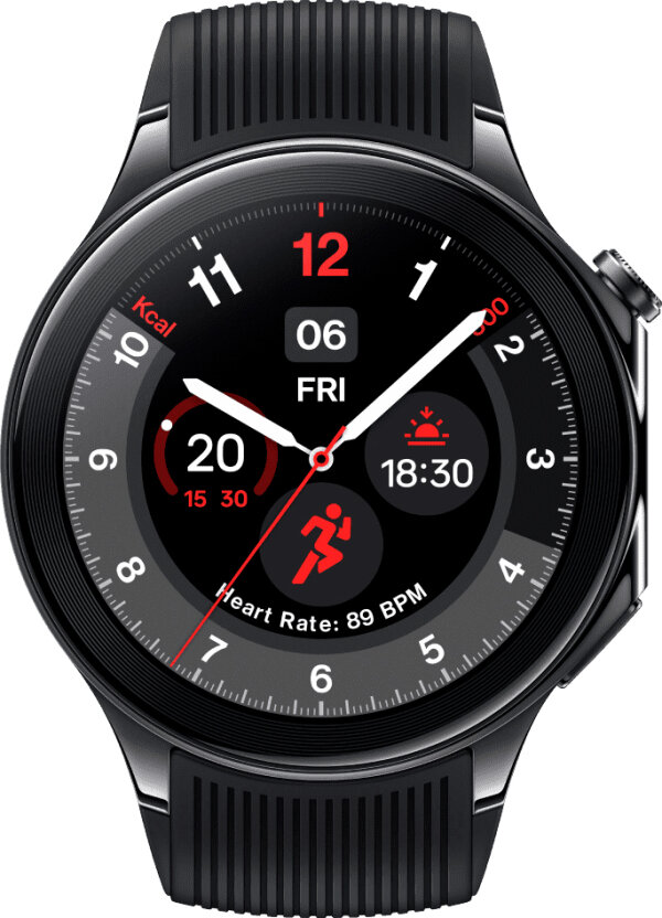 Умные часы OnePlus Watch 2 EU Black Steel